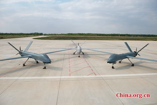 彩虹-4无人机在西北某地顺利完成飞行训练任务